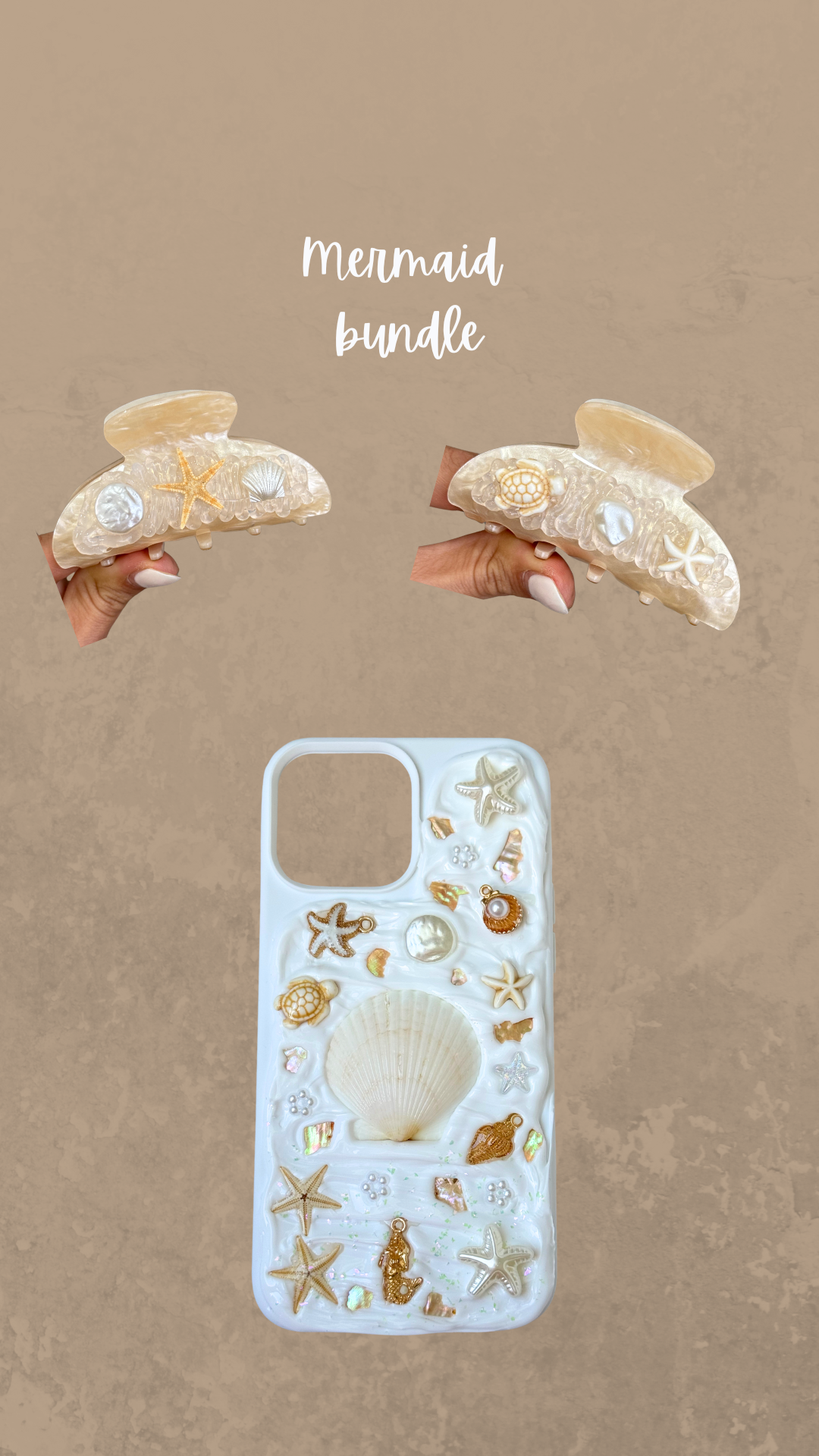 Summer Bundle - Phone Case + Hair Clip