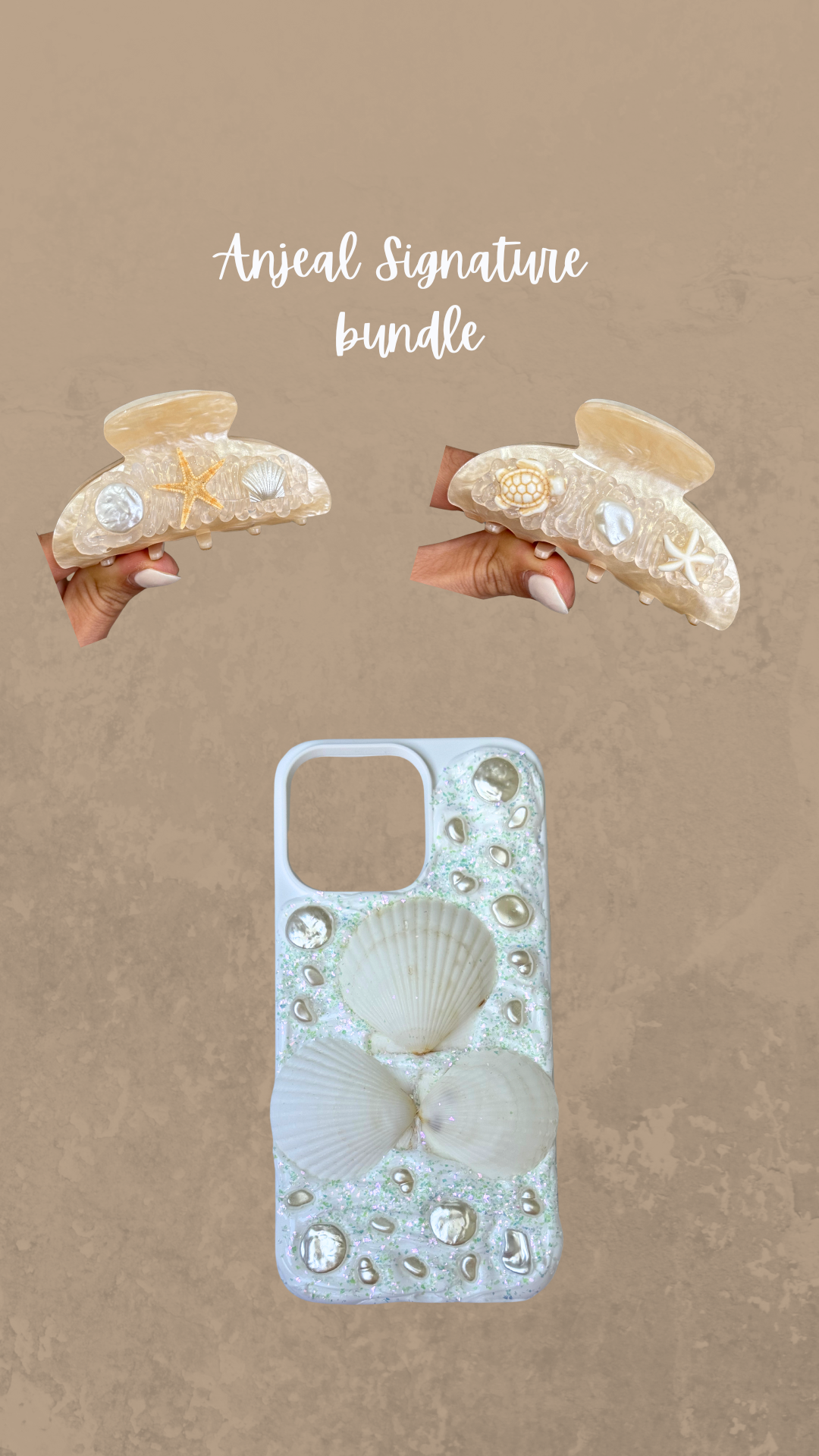 Summer Bundle - Phone Case + Hair Clip