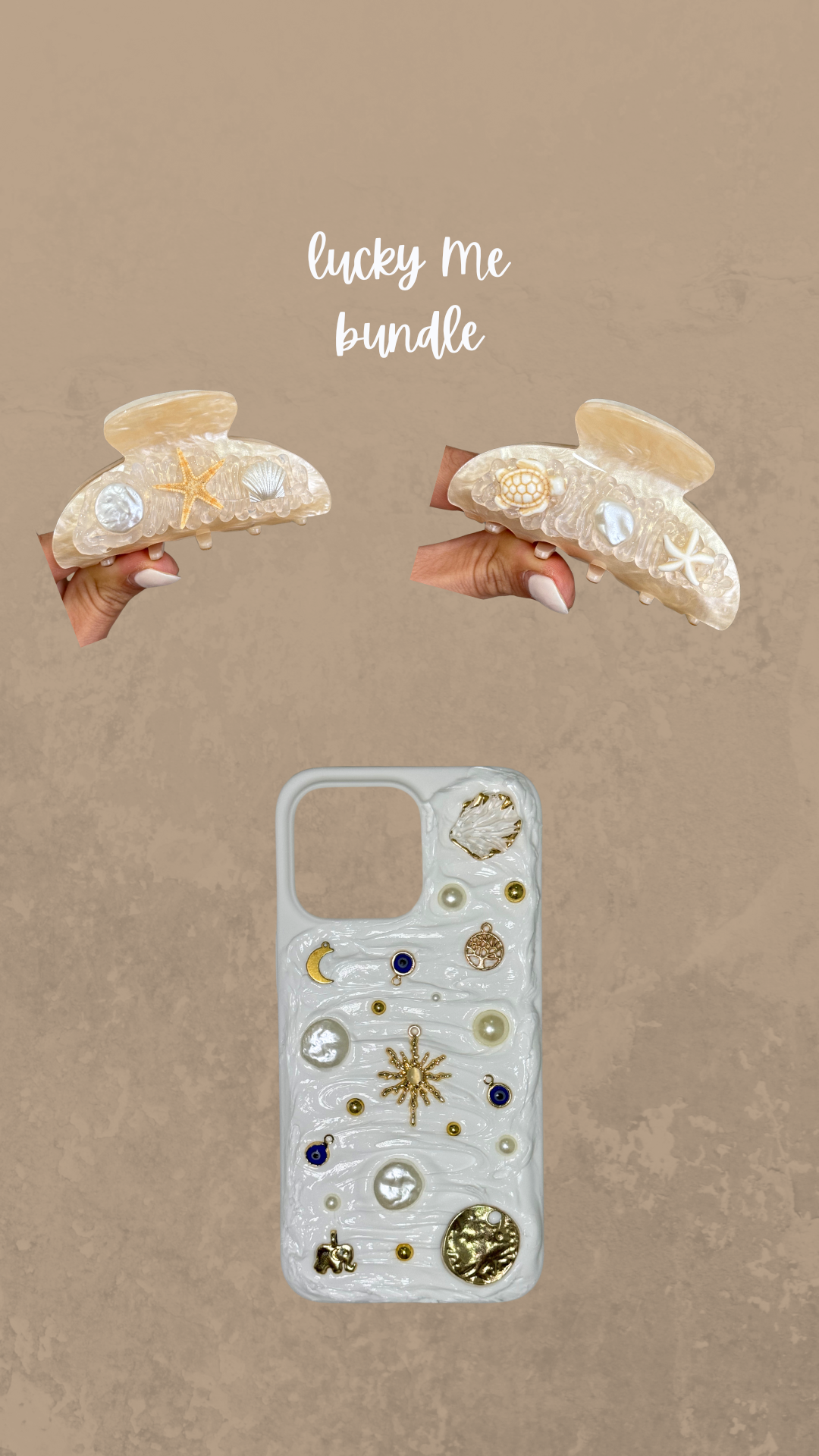 Summer Bundle - Phone Case + Hair Clip