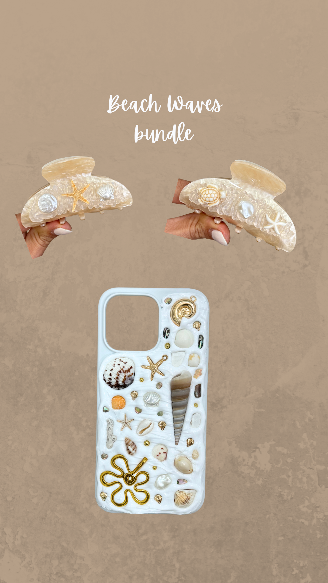 Summer Bundle - Phone Case + Hair Clip